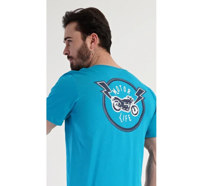 Pánské pyžamo šortky Motocycle