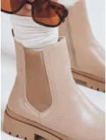 Dámské krémové kozačky MONDERICO FashionStreet ZY0540