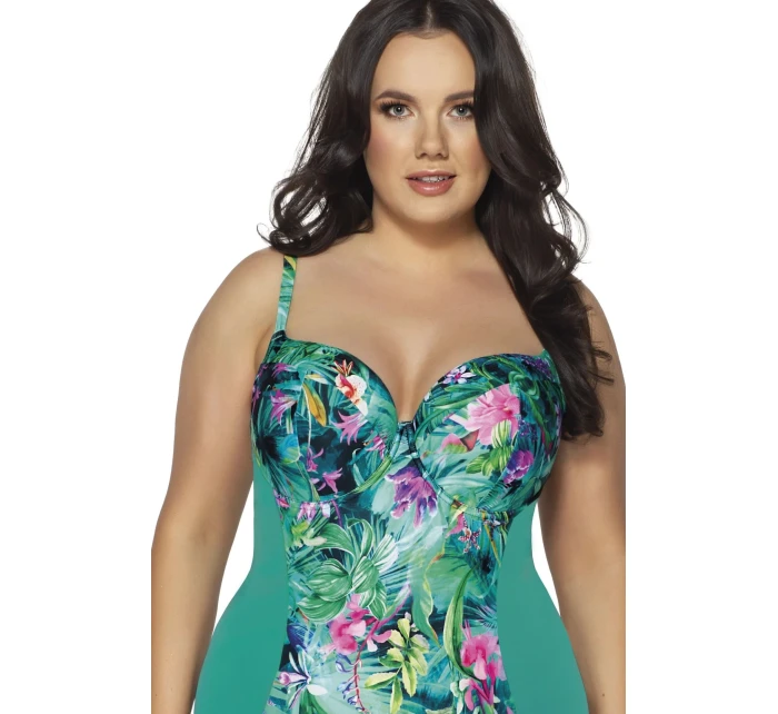 Dámské jednodílné plavky 52 Paradise plus - AVA Dámské jednodílné plavky 52 Paradise plus - AVA