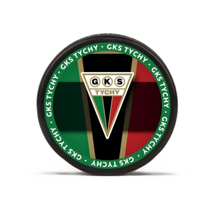 Hokejový puk Zagłębie Sosnowiec medailon SREBKRMEDALION