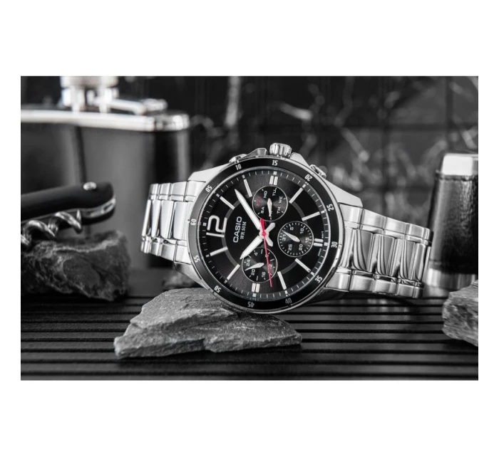 Pánské hodinky CASIO MTP-1374D-1A + krabice Pánské hodinky CASIO MTP-1374D-1A + krabice