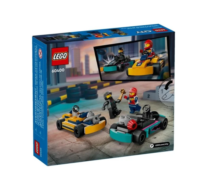 LEGO City 60400 Motokáry a závodní jezdci
