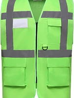 Yoko HVW 801 Hi-Vis multifunkční vesta 79.W801 lime