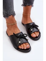 Dámské sandály z ekokože Big Star model 21653772 Černé - Big Star Shoes Dámské sandály z ekokože Big Star model 21653772 Černé - Big Star Shoes