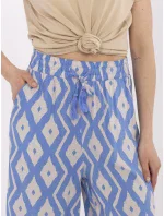 Kalhoty D73771M62237H modré Kalhoty D73771M62237H modré