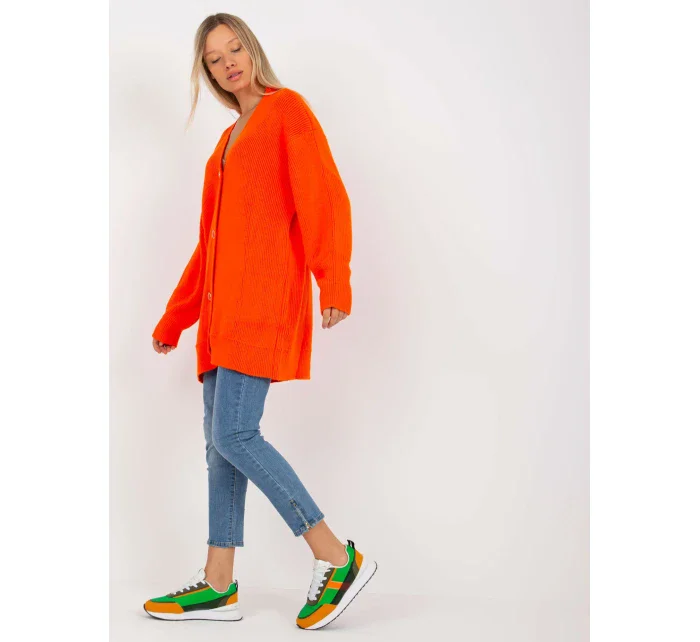 Dámský svetr LC SW 0267 oranžový