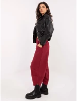 Spodnie dresowe RV DR model 21722819 bordowy - FPrice