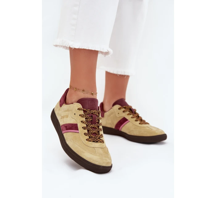 Dámské semišové tenisky Big Star HI-POLY SYSTEM – limetkové Dámské semišové tenisky Big Star HI-POLY SYSTEM – limetkové