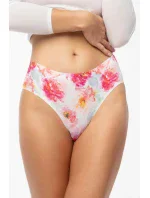 Kalhotky Peony Simple Classic bílo-červené - Julimex Kalhotky Peony Simple Classic bílo-červené - Julimex