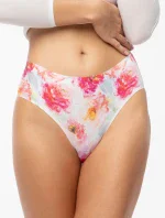 Kalhotky Peony Simple Classic bílo-červené - Julimex