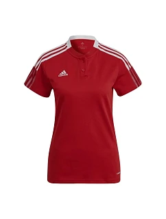 Dámské polo tričko Tiro 21 W GM7350 červené - Adidas