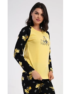 Dámské pyžamo dlouhé model 21748300 - Vienetta