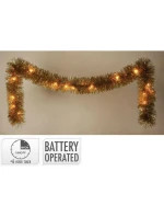 DEKORAČNÍ GIRLANDA 270CM 26LED ZLATÁ