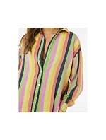 Koszula damska RIP CURL Neon Stripe Relaxed Shirt multikolor