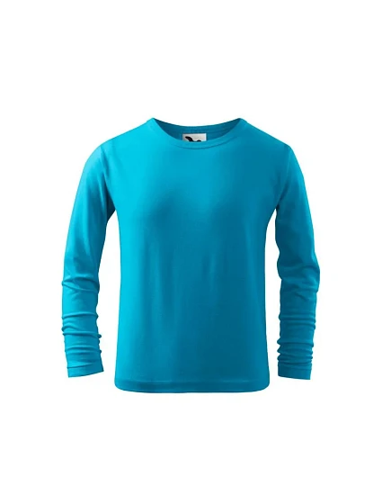 Tričko FitT LS Jr model 18688280 tyrkysová - Malfini