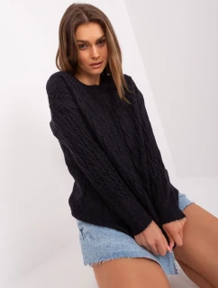 Sweter AT SW model 18884798 czarny - FPrice