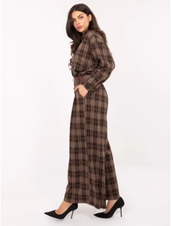 Spodnie IT SP model 21465883 brązowy - FPrice