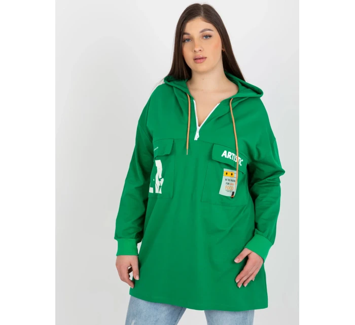 Mikina RV BL 8258.34 zelených Mikina RV BL 8258.34 zelených