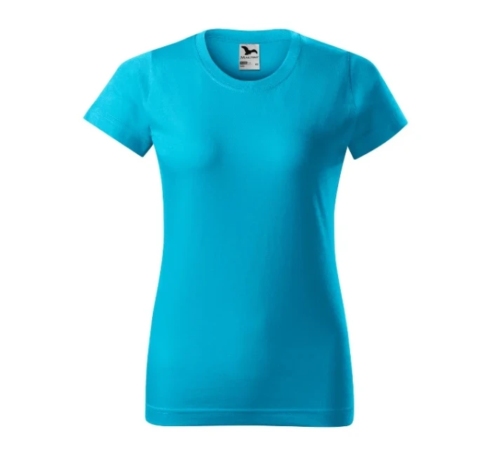 Basic tričko dámské tyrkysová Basic tričko dámské tyrkysová