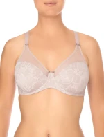 Dámská podprsenka s kosticí 202288 434 light taupe bloom - Felina