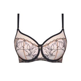 Dámská podprsenka Irina A143 black - Samanta