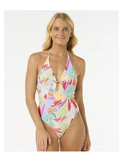 Jednodílné plavky RIP CURL Cala Vadella Cheeky One Piece, tyrkysové