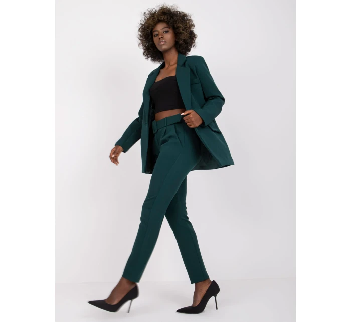 DHJ kalhoty SP model 17116440 tmavě zelená - FPrice