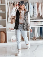 Dámská přechodná prošívaná vesta VESOLITA černá FashionStreet TY4881