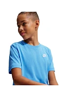 Dětské tričko Sportswear světle modré model 22099078 - NIKE Dětské tričko Sportswear světle modré model 22099078 - NIKE