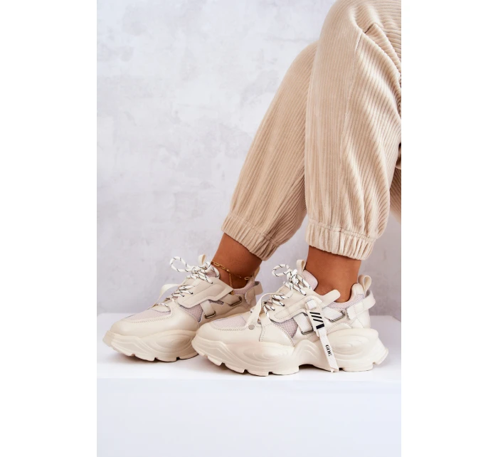 Sportovní obuv Tenisky GOE JJ2N4082 Béžová Sportovní obuv Tenisky GOE JJ2N4082 Béžová