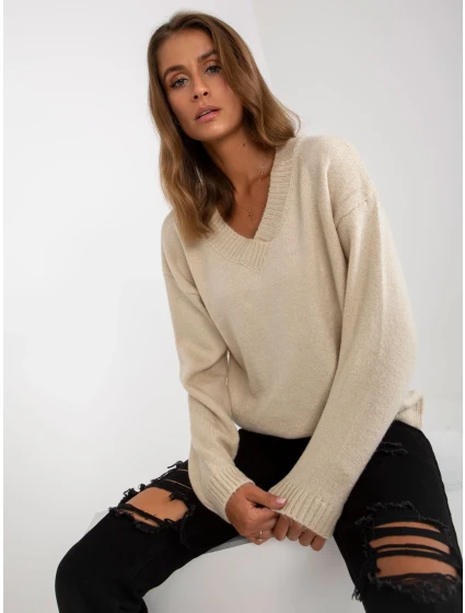 Svetr LC SW 0332.17 béžová