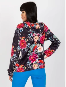 Mikina RV BL 8143.83P černá a červená