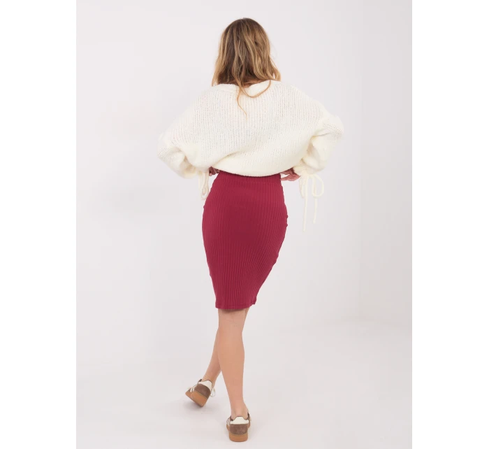 RV SD sukně A1058.71 bordó