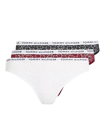 Dámské kalhotky Lace 3Pack UW0UW04513-0WE - Tommy Hilfiger Dámské kalhotky Lace 3Pack UW0UW04513-0WE - Tommy Hilfiger