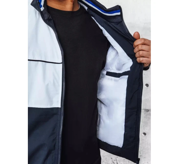 FashionStreet pánská tmavě modrá přechodná bunda TX4353 FashionStreet pánská tmavě modrá přechodná bunda TX4353