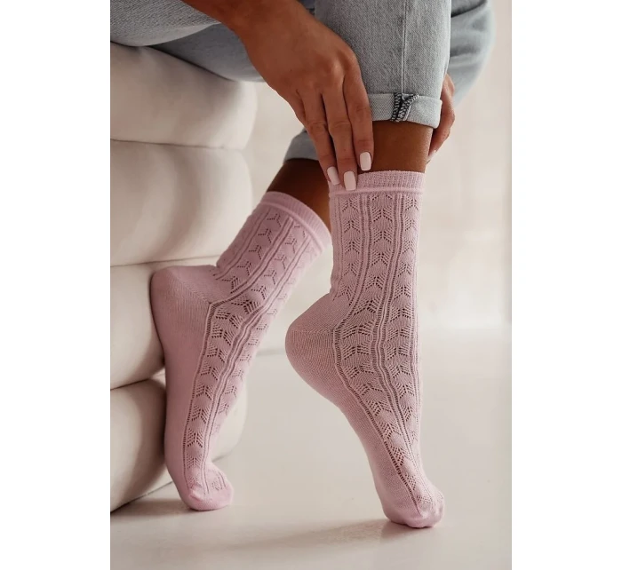 Milena ponožky 0989-007 Ażur 37-41 Milena ponožky 0989-007 Ażur 37-41
