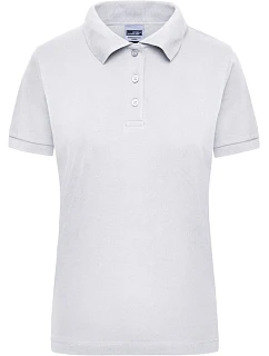 Daiber JN 803 Dámské pracovní piqué polo z těžké bavlny 02.0803 white