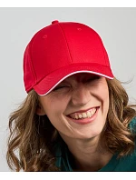 Sport 6 panelová sandwich kšiltovka red model 22450505 - Atlantis Headwear Sport 6 panelová sandwich kšiltovka red model 22450505 - Atlantis Headwear