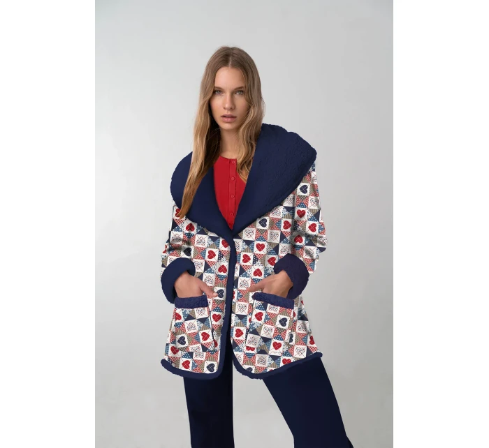 Župan s knoflíky model 18938402 - Vamp