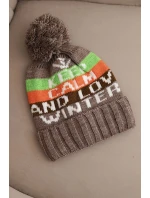 Fleecová čepice Marta K231 ecru Fleecová čepice Marta K231 ecru