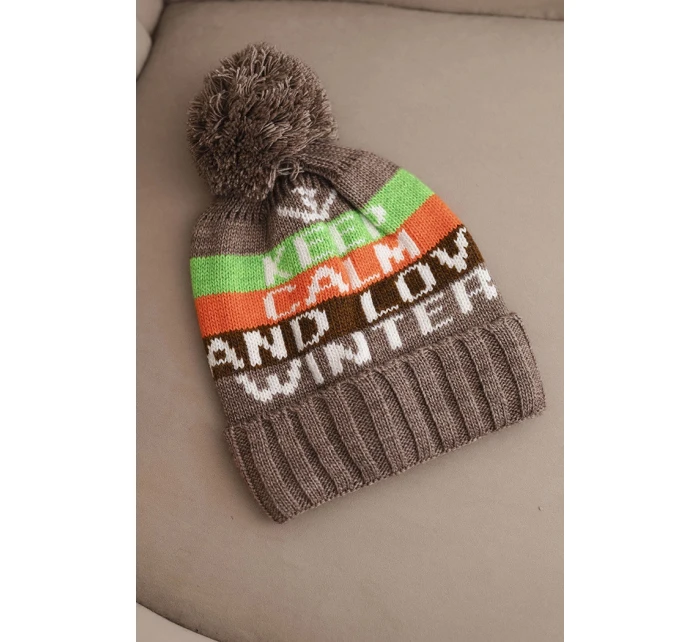 Fleecová čepice Marta K231 ecru Fleecová čepice Marta K231 ecru