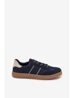 Nízké Pánské Sneakersy Big Star SS174079 Modré