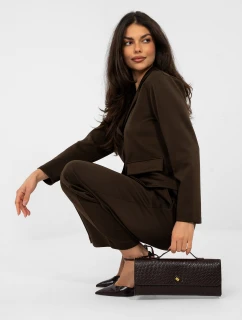 Marynarka IT MA model 21946557 ciemny brązowy - FPrice