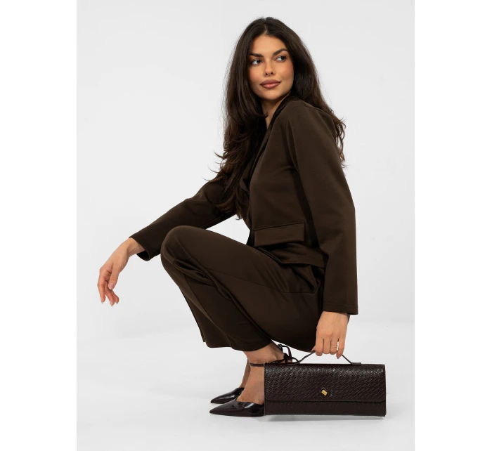 Marynarka IT MA model 21946557 ciemny brązowy - FPrice