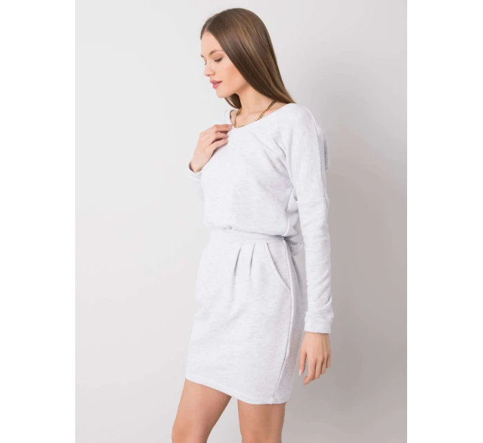 Šaty RV SK 6037.18X světle šedá Šaty RV SK 6037.18X světle šedá