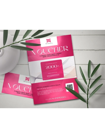 Elektronický dárkový voucher 2000 Kč
