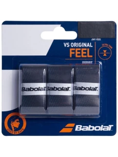 Babolat Vs Original Feel omotávka 3 ks černá/modrá 653040 146/193528