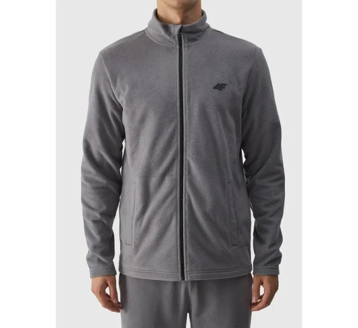 Fleecová mikina 4F M 4FWAW24TFLEM250-25S pánské Fleecová mikina 4F M 4FWAW24TFLEM250-25S pánské