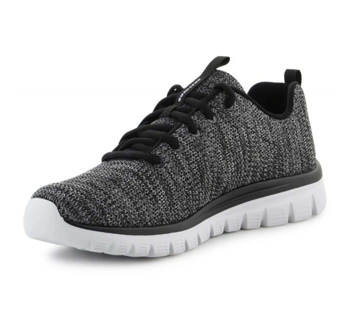 Boty Skechers Graceful Twisted Fortune M 12614-BKW Boty Skechers Graceful Twisted Fortune M 12614-BKW