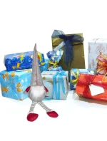 DEKORATIVNÍ TRPASLÍK 30+15CM ŠEDÝ DEKORATIVNÍ TRPASLÍK 30+15CM ŠEDÝ